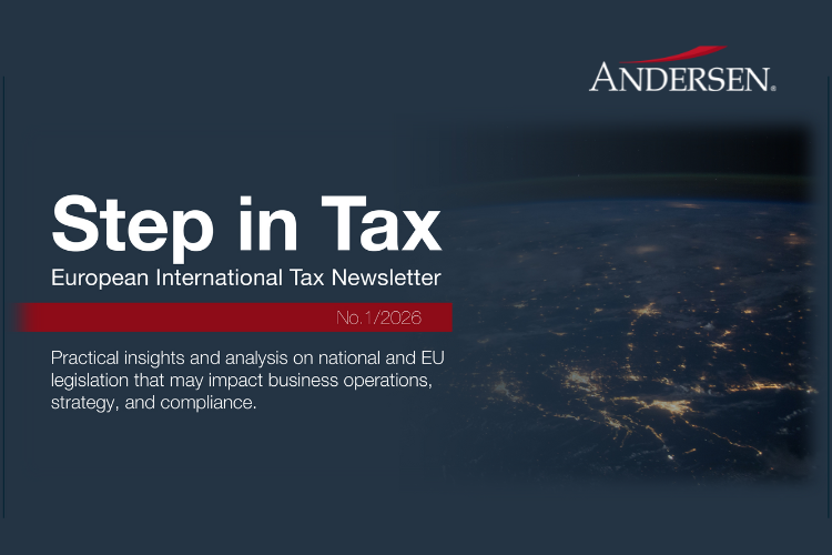 European Newsletter – Step in Tax No 1/2026